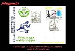 AFRICA. EGIPTO SPD-FDC. 1994 CAMPEONATO MUNDIAL DE SQUACH - Unused Stamps