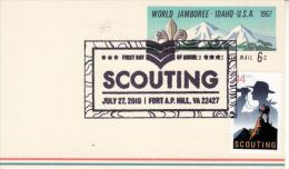 USA  2010 SCOUTING FDC POSTCARD - Covers & Documents