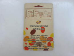 China Hotel Key Card,International Hotel - Ohne Zuordnung