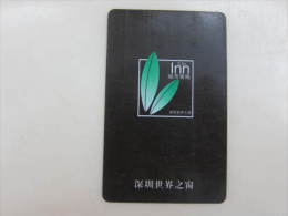 China Hotel Key Card,City Inn Shenzhen - Unclassified