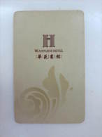 China Hotel Key Card,Wahyuen Hotel - Sin Clasificación