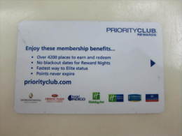 China Hotel Key Card,Holiday Inn Priority Club Rewards - Zonder Classificatie