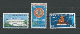 Polynésie: PA 62/ 64 ** - Unused Stamps