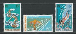 Polynésie: PA 48/ 50 ** - Unused Stamps