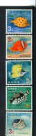 229686670 Ryukyu Islands USA POSTFRIS MINT NEVER HINGED POSTFRISCH EINWANDFREI SCOTT  151 152 153 154 155 - Ryukyu Islands