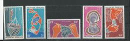 Polynésie: PA 34/ 38 ** - Unused Stamps