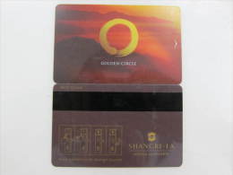 China Hotel Key Card,Shangri-La Golden Circle - Unclassified