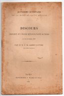 Quinzième Centenaire De La Mort De Saint Martin, Dicours Du R. P. M.-Albert Janvier, 14 Novembre 1897 - Pays De Loire