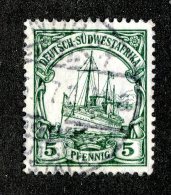 (1948)  SW Africa 1906  Mi.25  (o)    Catalogue  € 1.70 - Sud-Ouest Africain Allemand