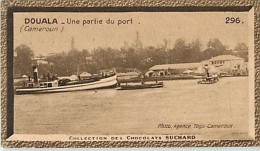 CHOCOLAT SUCHARD : IMAGE N° 296 . DOUALA CAMEROUN . UNE PARTIE DU PORT . - Suchard