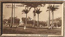 CHOCOLAT SUCHARD : IMAGE N° 287 . FORT DE FRANCE . MARTINIQUE . ALLEE DE LA SAVANE . - Suchard