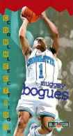 FIGURINA TRADING CARD BASKETBALL FLEER NBA JAM SESSION 1995-'96 - MUGGSY BOGUES - N.9 - 1990-1999