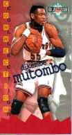 FIGURINA TRADING CARD BASKETBALL FLEER NBA JAM SESSION 1995-'96 - DIKEMBE MUTOMBO - N.26 - 1990-1999