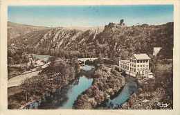 Tarn  - Ref A187  - Pampelonne  - Le Château, Le Pont Et L'usine éléctrique De Thuriès -carte Bon état - - Pampelonne