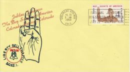 USA 1960  5TH  NATIONAL  JAMBOREE COLORADO SPRINGS COMMEMORATIVE  COVER - Briefe U. Dokumente