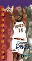 FIGURINE TRADING CARDS BASKET BASKETBALL FLEER NBA JAM SESSION 1995-´96 - ROBERT PACK - N.27 - 1990-1999