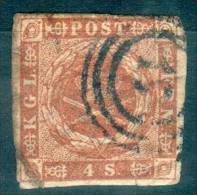 [21] - DANEMARK - N° 8 - Oblitéré - Used Stamps