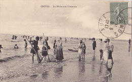 Delcampe - 80 / ONIVAL / LA PECHE AUX CREVETTES / TRES JOLIECARTE - Onival
