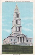 Virginia Alexandria George Washington Masonic National Memorial Curteich - Alexandria