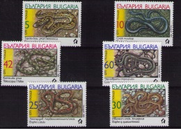 BULGARIA 1989 Snakes MNH - Snakes