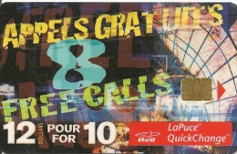 TC-PUBLIC-CANADA-LA PUCE QUICKCHANGE-APPEL GRATUITS-05/2000--TBE - - Kanada