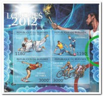 Burundi 2012 Postfris MNH Olympic Games, Bicycle - Unused Stamps