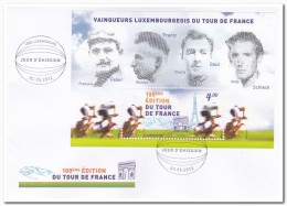 Luxemburg 2013 Postfris MNH Tour De France, Bicycle FDC - Nuevos