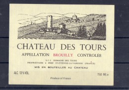 BROUILLY - Chateau Des Tours - Beaujolais