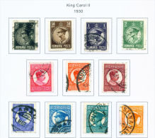 ROMANIA - 1930 King Carol II Used As Scan - Used Stamps