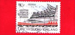 FINLANDIA - SUOMI - Usato - 1986 - Architettura - Norden - New Tribune In Joensuu - 1.60 Mk - Gebraucht