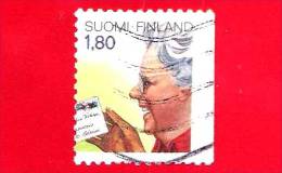 FINLANDIA - SUOMI - Usato - 1988 - Servizio Postale - User Of The Post - 1,80 Mk - Gebraucht