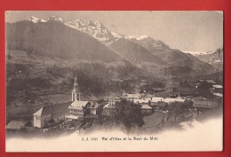YMorg-04 Val D'Illiez Et La Dent Du Midi, Village, Eglise,   Jullien 1237.  Non Circulé Précurseur - Val-d'Illiez 