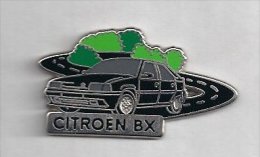 Pin's Citroën BX. Automobile Voiture Noire - Citroën