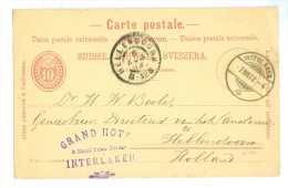 HANDGESCHREVEN BRIEFKAART Uit 1891 Van GENEVE SWITSERLAND  Naar MAASTRICHT  (7863d) - Cartas & Documentos