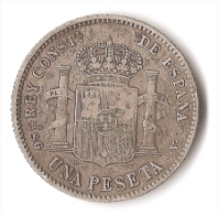 1  PESETA  1899  ARGENT - Andere & Zonder Classificatie