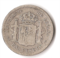 1  PESETA  1904  ARGENT - Andere & Zonder Classificatie