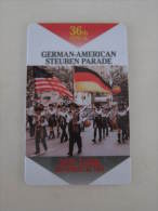 Nice Telecaom Prepaid Phonecard,36th Annual German-American Steuben Parade,mint - Other & Unclassified