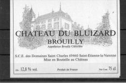 BROUILLY - Chateau Du Bluizard - Beaujolais