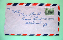 Trinidad & Tobago 1967 Cover To Montserrat - Governor's House - Overprinted Stamp (Scott #123) - Trindad & Tobago (1962-...)