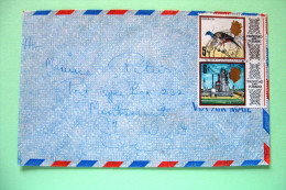 Trinidad & Tobago 1972 Cover To Montserrat - Oil Industry - Bird Chachalaca - Trinidad & Tobago (1962-...)