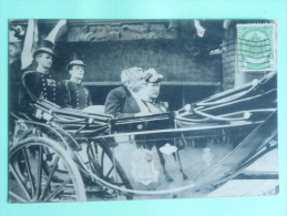 BRUXELLES - Le Président De La République Francaise, Monsieur FALLIERES Allant Au Palais ROYAL - Berühmte Personen