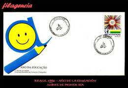 AMERICA. BRASIL SPD-FDC. 1996. AÑO DE LA EDUCACIÓN - FDC