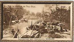 CHOCOLAT SUCHARD : IMAGE N° 258 . SUR LA RIVIERE DE THU-DUC. COCHINCHINE . - Suchard