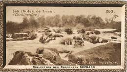 CHOCOLAT SUCHARD : IMAGE N° 260 . LES CHUTES DU TRIAN. COCHINCHINE . - Suchard