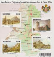 Monaco Mi Block 99 Former Fiefs Of The Grimaldis Of Monaco In Haut-Rhin * * 2010 - Altri & Non Classificati