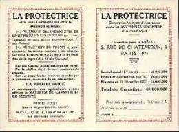 Calendrier 1925 Assurance La Protectrice - Pour L'Agriculture - 2 Rue De Chateaudun Paris 9° - Neuf Jamais Plié - Petit Format : 1921-40