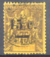 P 241 ++ RÉUNION 1901 CANCELLED GESTEMPELD - Used Stamps