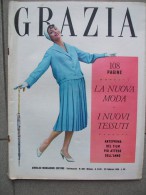 GRAZIA Rivista Di Moda Italiana 23/02/1958 - Fashion