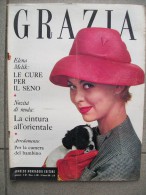 GRAZIA Rivista Di Moda Italiana 16/02/1958 - Mode