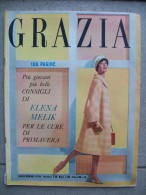 GRAZIA Rivista Di Moda Italiana 16/03/1958 - Moda